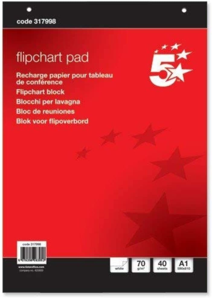 5 Star Office Flipchart Pad A1 Review: Budget Presentation Paper with Notable Compromises